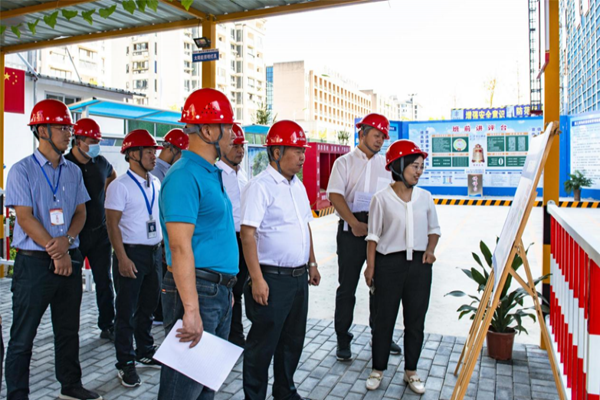 蓮都區(qū)2022年質量月活動暨“樣板引路，全面提升質量安全水平”現場觀摩會在浙江中立建設承建項目召開